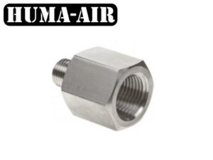 Adaptor 1/4" BSP male to 1/4" BSP female