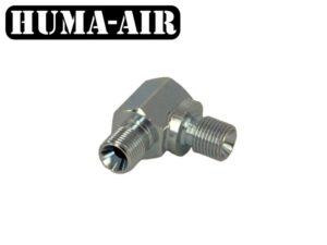 Elbow adaptor 90º 1/4" BSP to 1/4" BSP