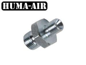 1/8" BSP male to 1/4" BSP male adaptor