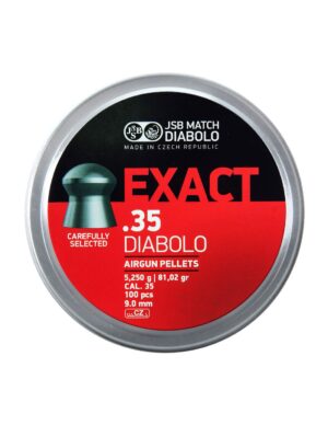 JSB Exact Airgun Pellets .35 - 9 mm_81 grain 100 pc