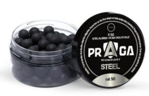 Praga Defence Vesta Cal .50 Rubber Balls Steel Core 50 pc.