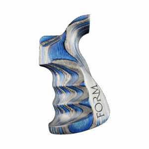 Handgrip Beavertail Blue and Black By Form Rifle Stocks