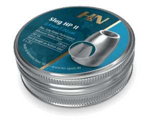 H&N .22 Airrifle Slugs HP II 27 Grain 200 pc (.217 5,51)