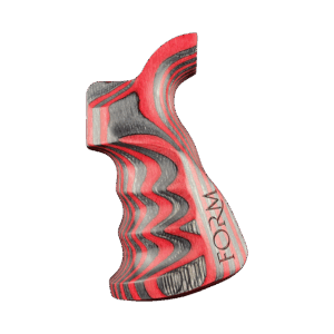 Laminated Handgrip Beavertail Red and Black By Form Rifle Stocks