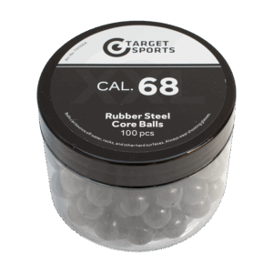 Target Sports Cal .68 Rubber Balls Steel Core 100 pc